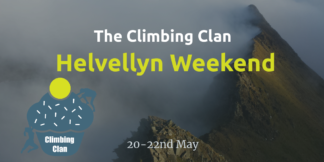 Climbing Clan Helvellyn Weekend