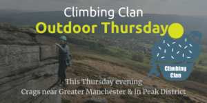 Outdoor Thursday Climbing Clan 25/08