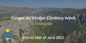 Gorges du Verdon Climbing Week